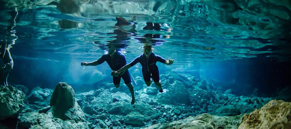 Dos horas de esnorkel en dos lugares del arrecife de Tulum